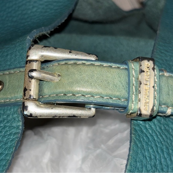 Michael Kors Colgate Shoulder Hobo Slouch Pebble Leather Bag - Picture 6 of 10